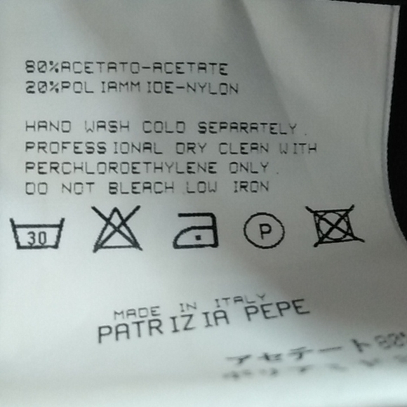 NWOT Patrizia Pepe Firenze Black Dress 44 - Picture 7 of 7